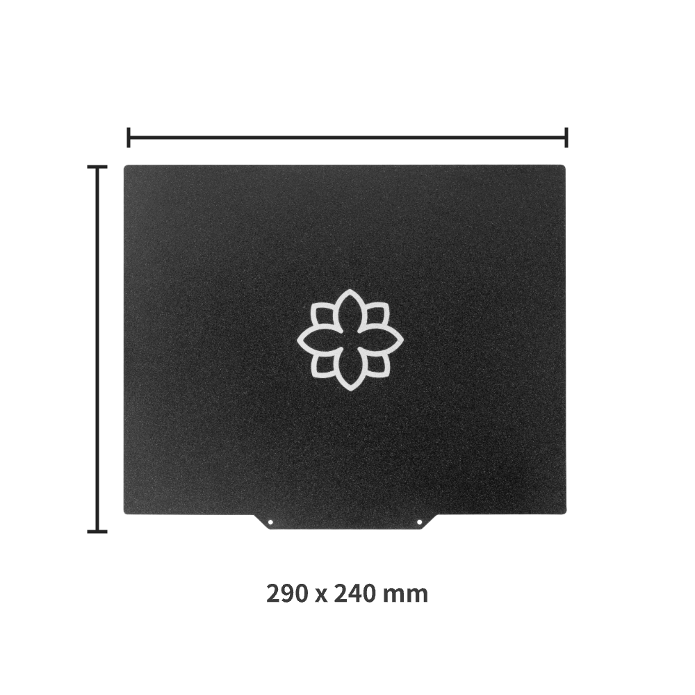 Placa PEI negra para impresora 3d RosePro